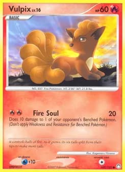 Vulpix — Mysterious Treasures — Common