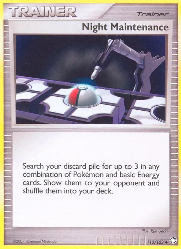 Night Maintenance — Mysterious Treasures, Uncommon