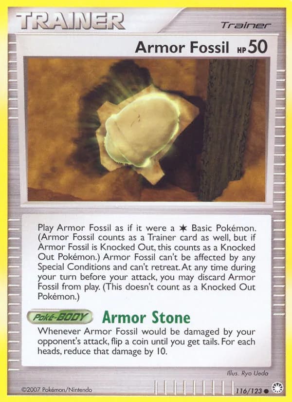Armor Fossil — Mysterious Treasures, Common