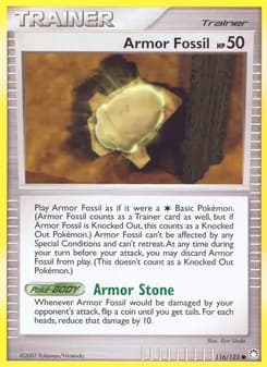 Armor Fossil — Mysterious Treasures — Common