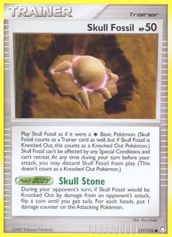 Skull Fossil — Mysterious Treasures — Common