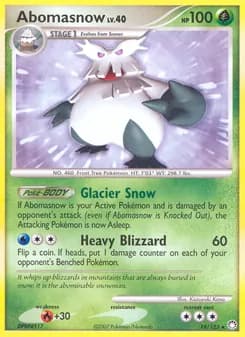 Abomasnow — Mysterious Treasures — Rare