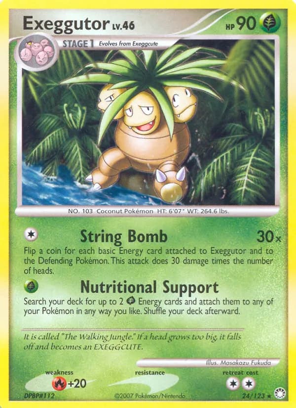 Exeggutor — Mysterious Treasures, Rare