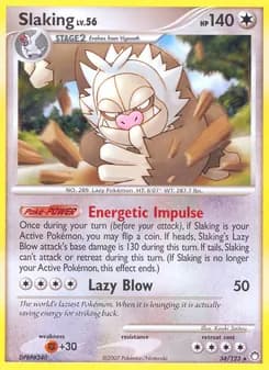 Slaking — Mysterious Treasures — Rare