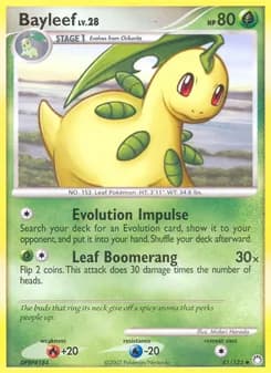 Bayleef — Mysterious Treasures — Uncommon