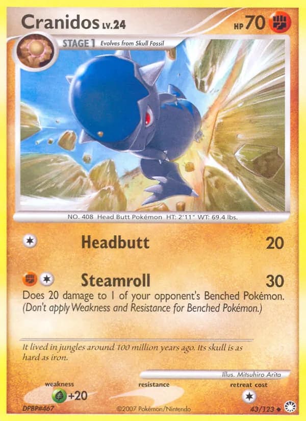 Cranidos — Mysterious Treasures, Uncommon