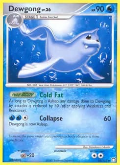 Dewgong — Mysterious Treasures — Uncommon
