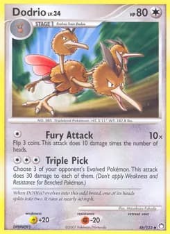Dodrio — Mysterious Treasures — Uncommon