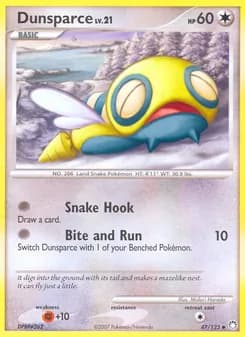Dunsparce — Mysterious Treasures — Uncommon