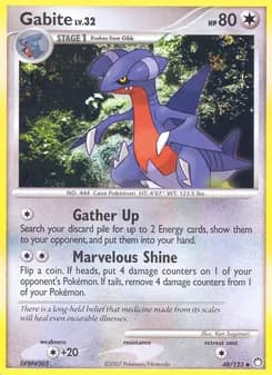 Gabite — Mysterious Treasures — Uncommon