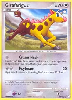 Girafarig — Mysterious Treasures — Uncommon