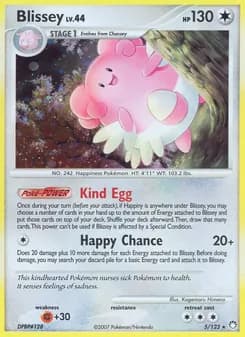 Blissey — Mysterious Treasures — Rare Holo