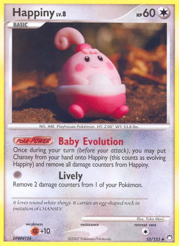 Happiny — Mysterious Treasures, Uncommon