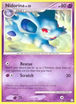 Nidorina — Mysterious Treasures — Uncommon