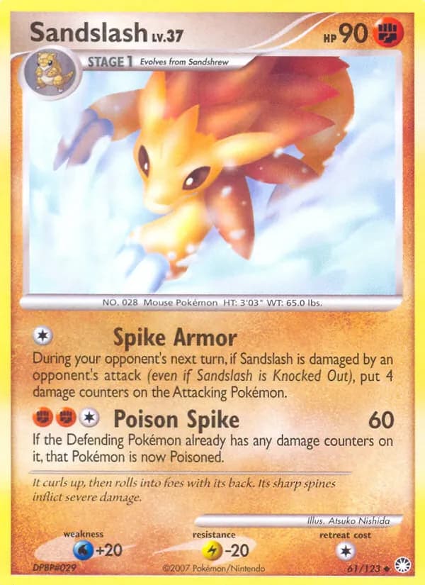 Sandslash — Mysterious Treasures, Uncommon