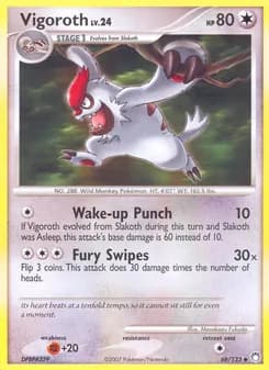 Vigoroth — Mysterious Treasures — Uncommon