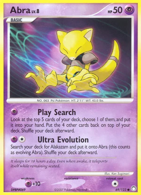 Abra — Mysterious Treasures, Common