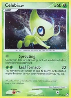 Celebi — Mysterious Treasures — Rare Holo