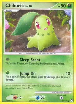 Chikorita — Mysterious Treasures — Common