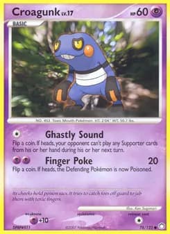 Croagunk — Mysterious Treasures — Common