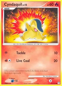 Cyndaquil — Mysterious Treasures — Common