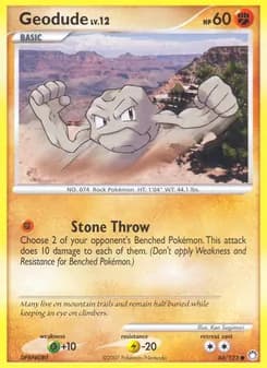 Geodude — Mysterious Treasures — Common