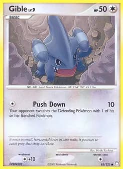 Gible — Mysterious Treasures — Common