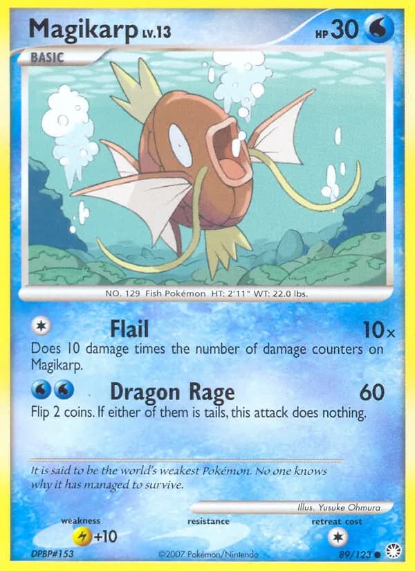 Magikarp — Mysterious Treasures, Common