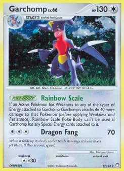 Garchomp — Mysterious Treasures — Rare Holo