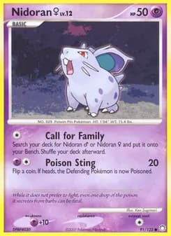 Nidoran♀ — Mysterious Treasures — Common