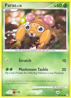 Paras — Mysterious Treasures — Common