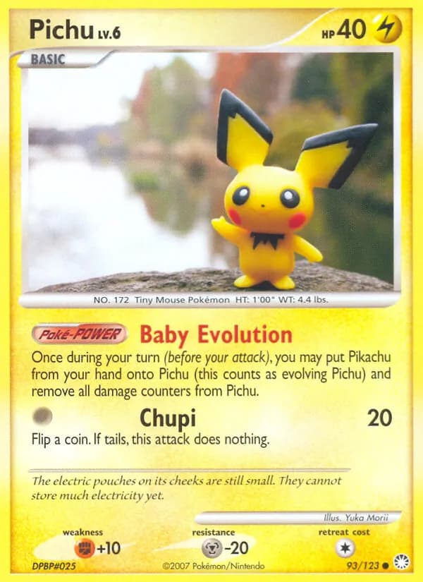 Pichu — Mysterious Treasures, Common