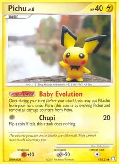 Pichu — Mysterious Treasures — Common