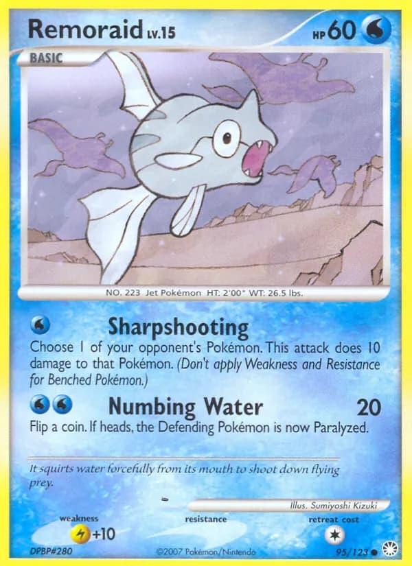 Remoraid — Mysterious Treasures, Common