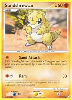 Sandshrew — Mysterious Treasures — Common