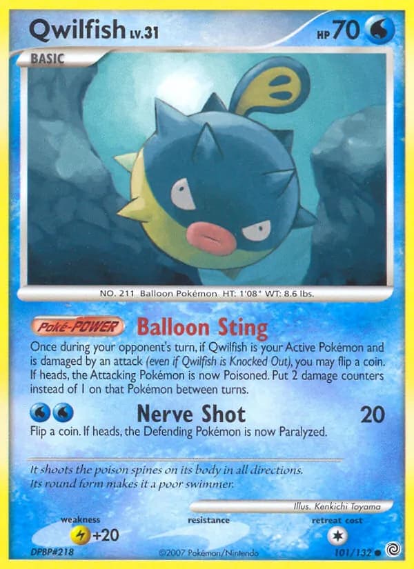 Qwilfish — Secret Wonders, Common