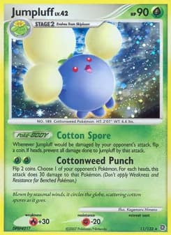 Jumpluff — Secret Wonders — Rare Holo