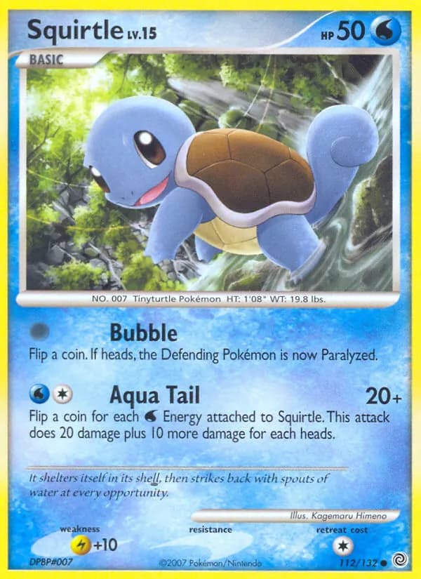 Squirtle — Secret Wonders, Common