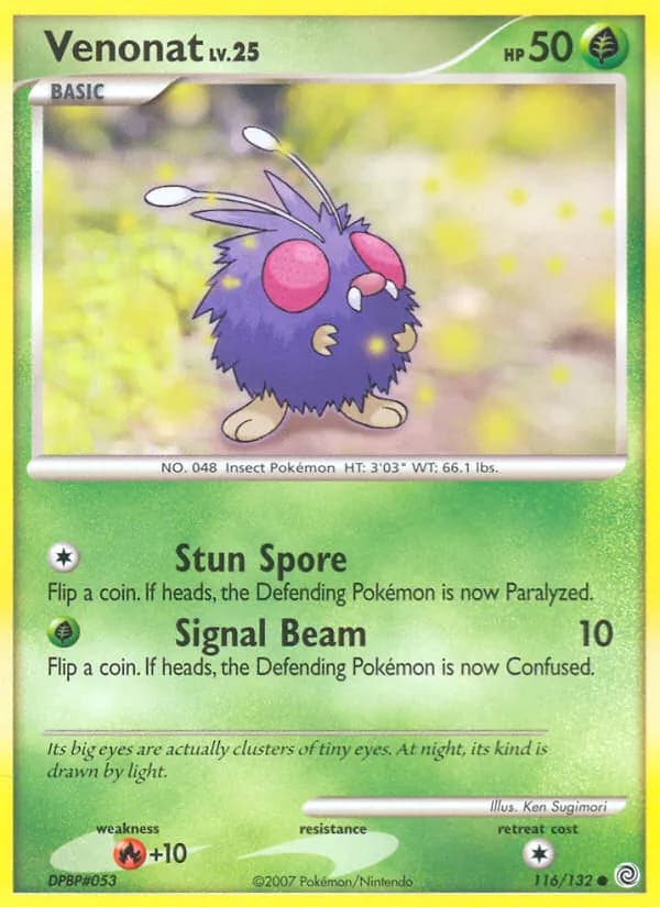 Venonat — Secret Wonders, Common