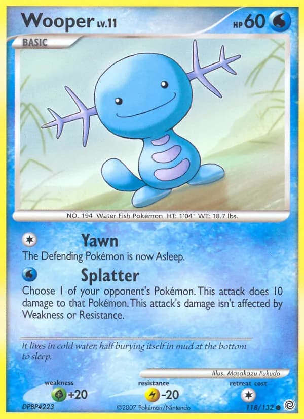 Wooper — Secret Wonders, Common