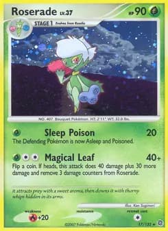 Roserade — Secret Wonders — Rare Holo