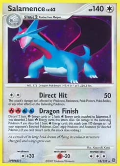 Salamence — Secret Wonders — Rare Holo