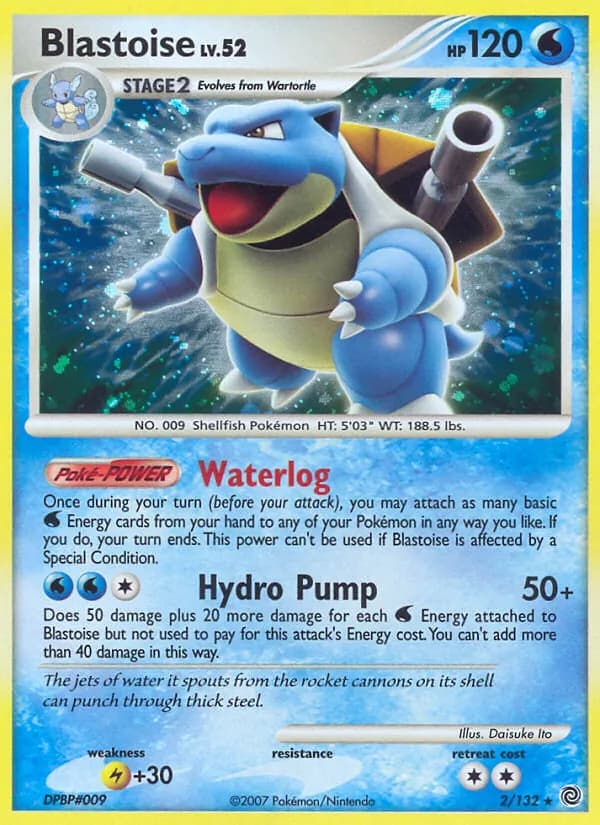 Blastoise — Secret Wonders, Rare Holo