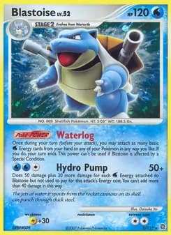 Blastoise — Secret Wonders — Rare Holo