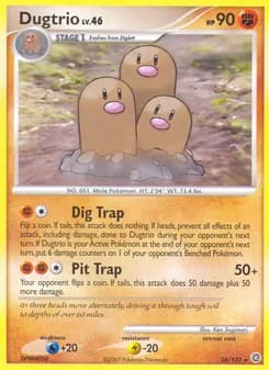 Dugtrio — Secret Wonders — Rare