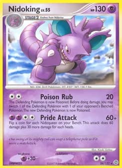 Nidoking — Secret Wonders — Rare