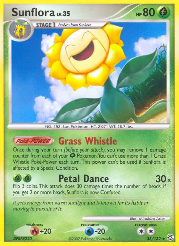 Sunflora — Secret Wonders, Rare