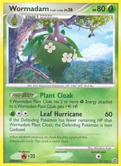 Wormadam Plant Cloak — Secret Wonders — Rare