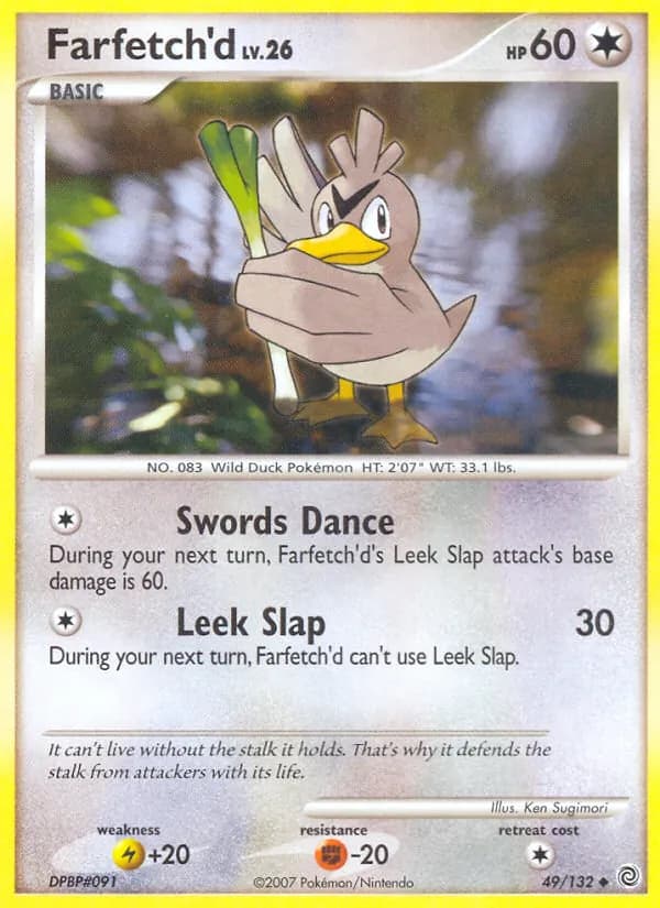 Farfetch'd — Secret Wonders, Uncommon