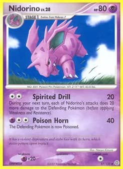 Nidorino — Secret Wonders — Uncommon